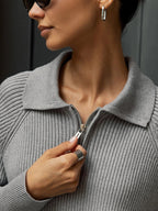 Women's Half Zip Pullover Sweaters
