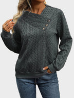Womens Loose Sweater Sexy V Neck  Knit Pullover Sweater