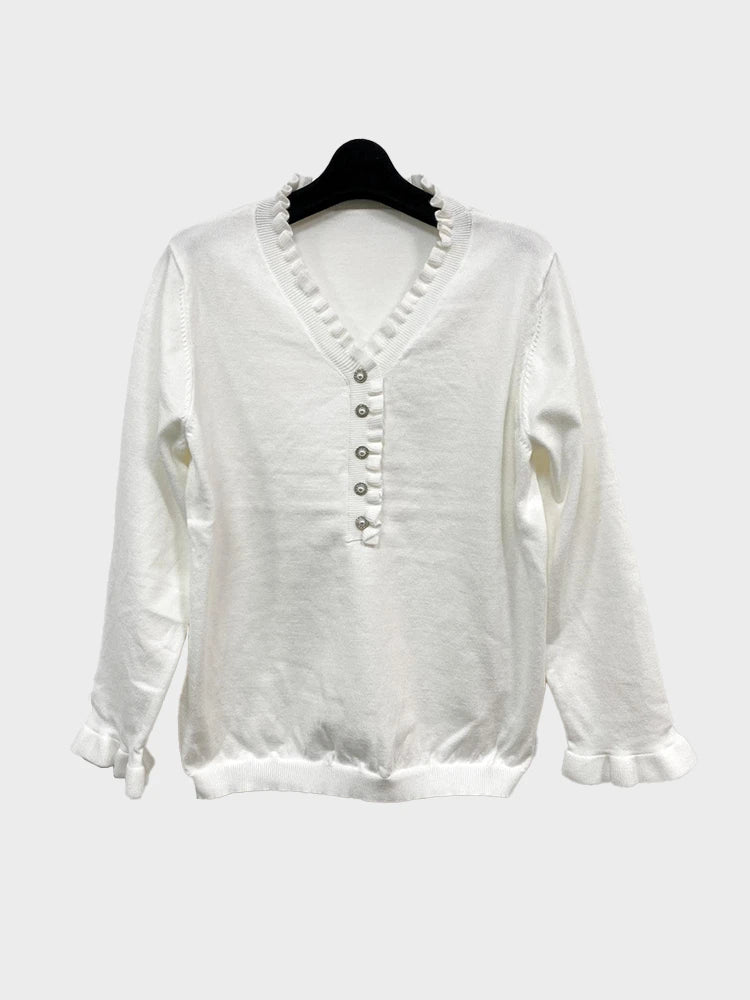 Autumn Lace Long Sleeve Top