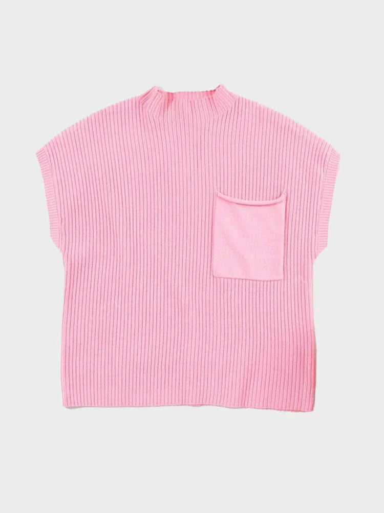 Women’s Ribbed Knit Sweater Vest