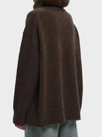 Women's Turtleneck Sweaters Loose Fit Fall Winter Pullover Jumper Tops