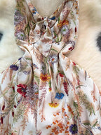 Boho Floral Cami A-Line Summer Dress