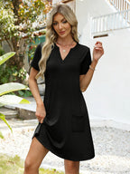 V-Neck Summer Vacation Dress