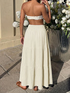 Women's Flowy Maxi High Waisted Casual Long Skirts