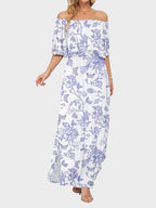 Women's Plus Size Off The Shoulder Dress
