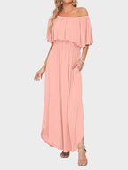 Women's Plus Size Off The Shoulder Dress