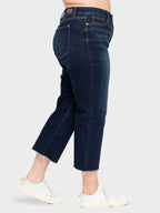 Judy Blue High Waist Raw Hem Denim Shorts - PLUS
