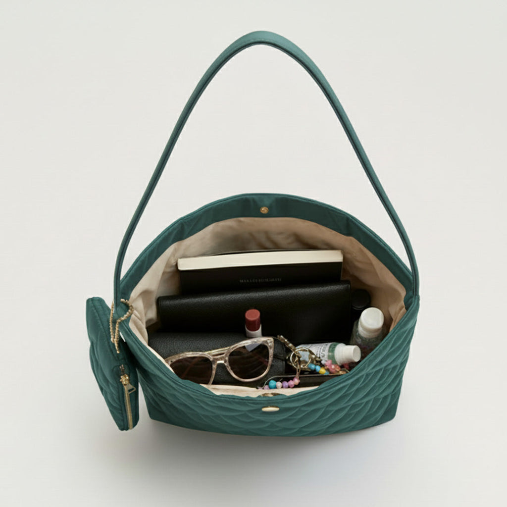 Quilted Heart Bag